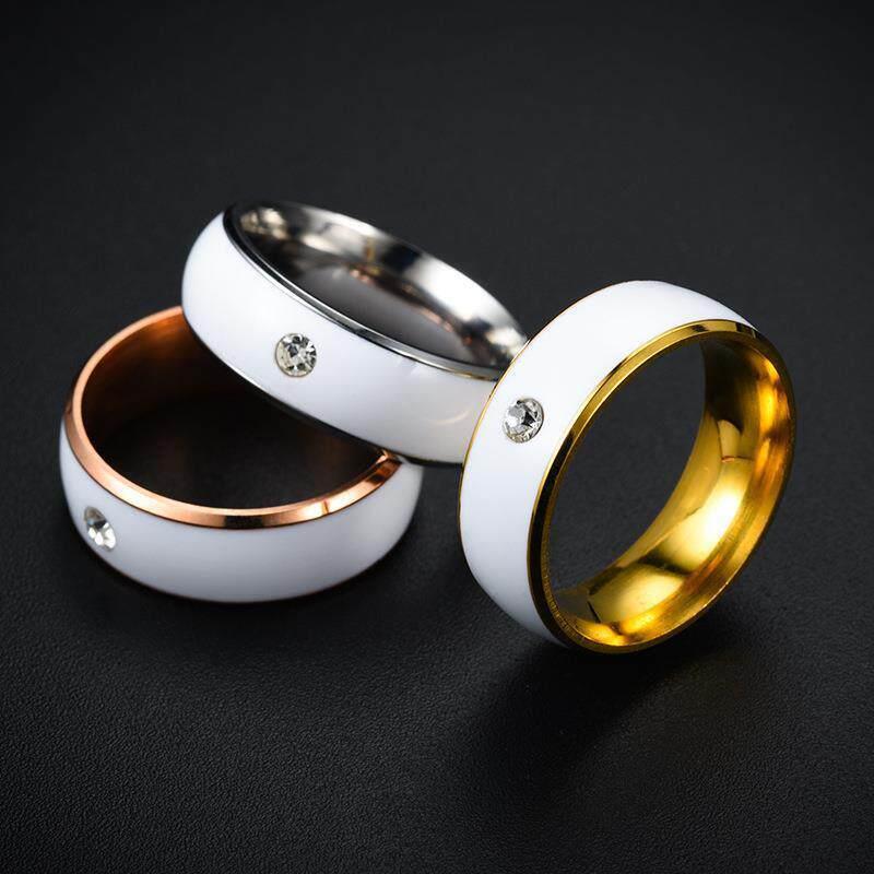 スマートNリング チタン鋼製 カスタマイズ可能 パーソナライ - Smart Ring Nfc Pay のレビューと価格