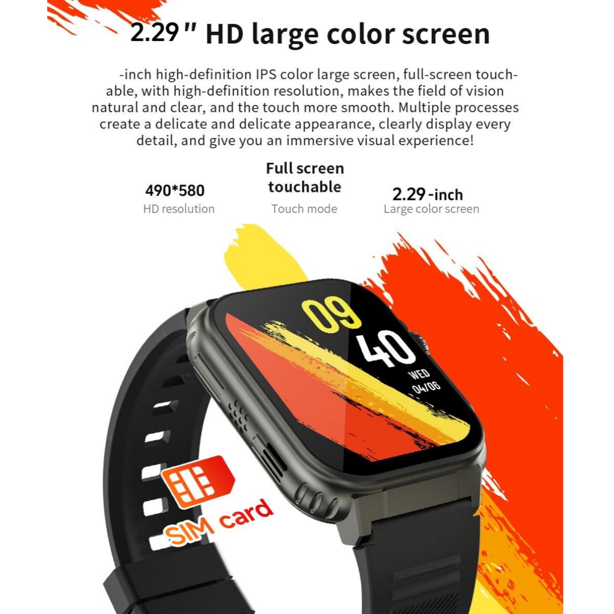 グローバル版 Android 12.0 S12 Ultra  - Fall Detection Watch のレビューと価格