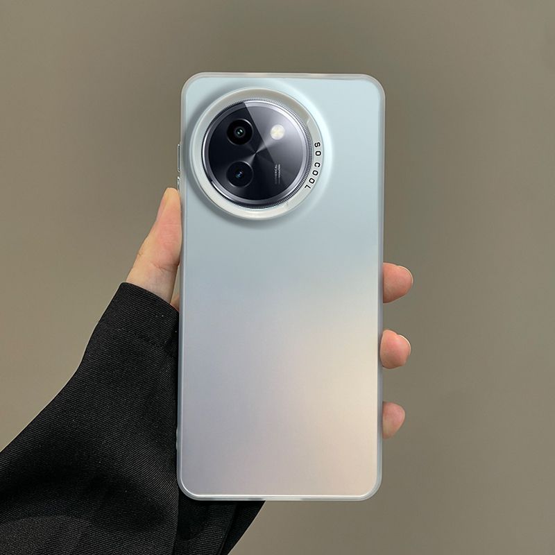 耐衝撃性バックカバー,指紋付き電話ケース,imd,y58,y - Vivo V40 のレビューと価格