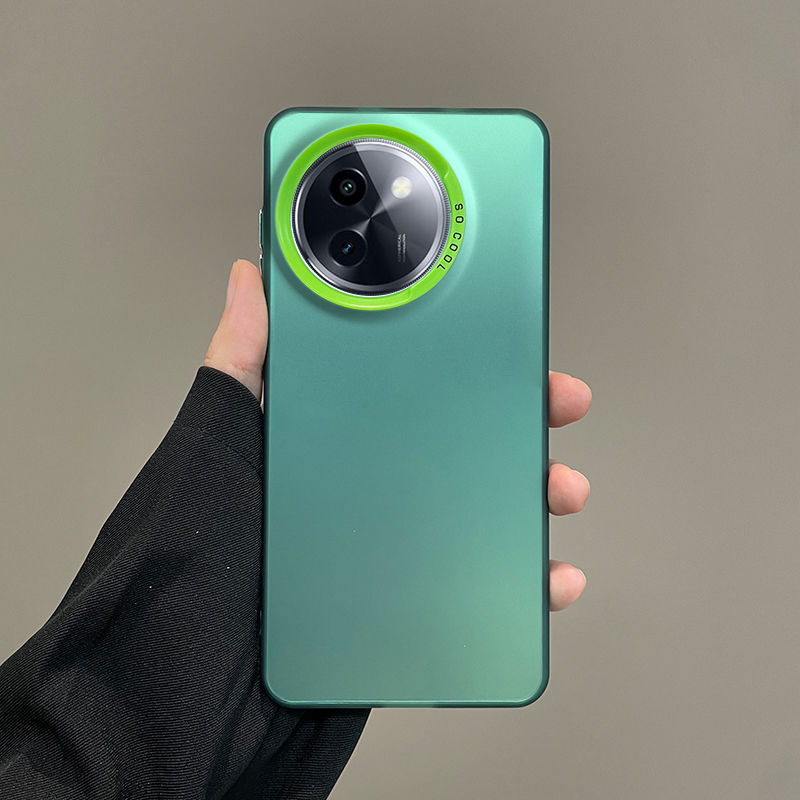 耐衝撃性バックカバー,指紋付き電話ケース,imd,y58,y - Vivo V40 のレビューと価格