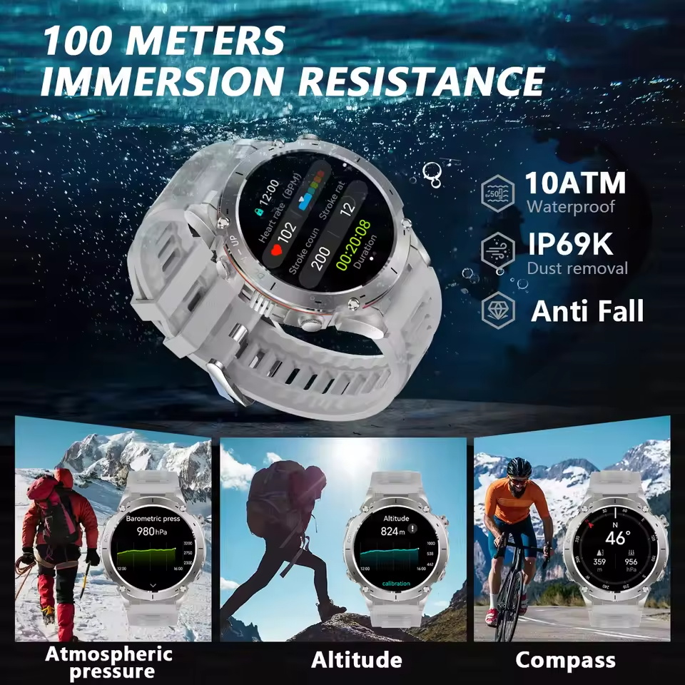 2025年アップグレード版 新型アウトドアスポーツミリタリー - Fall Detection Watch のレビューと価格
